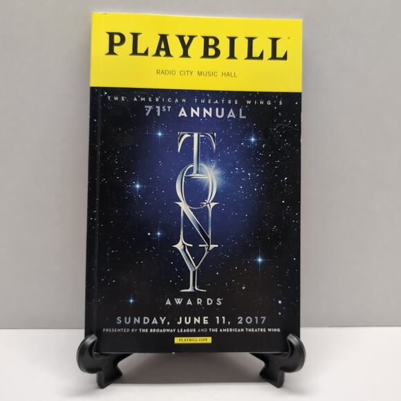 71st Annual Tony Awards Playbill 2017 Official Program Radio City Music Hall - Picture 1 of 7